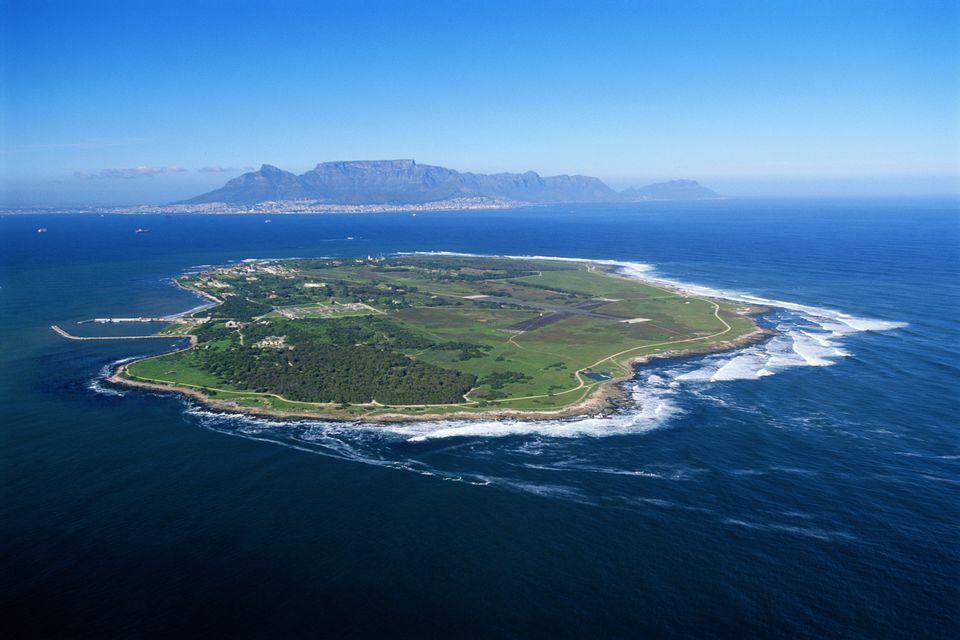 Robben Island and Table Mountain