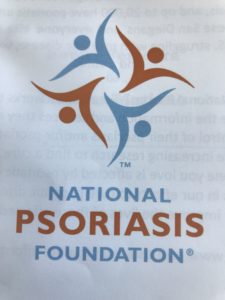 Support my swim donate to the National Psoriasis Foundation